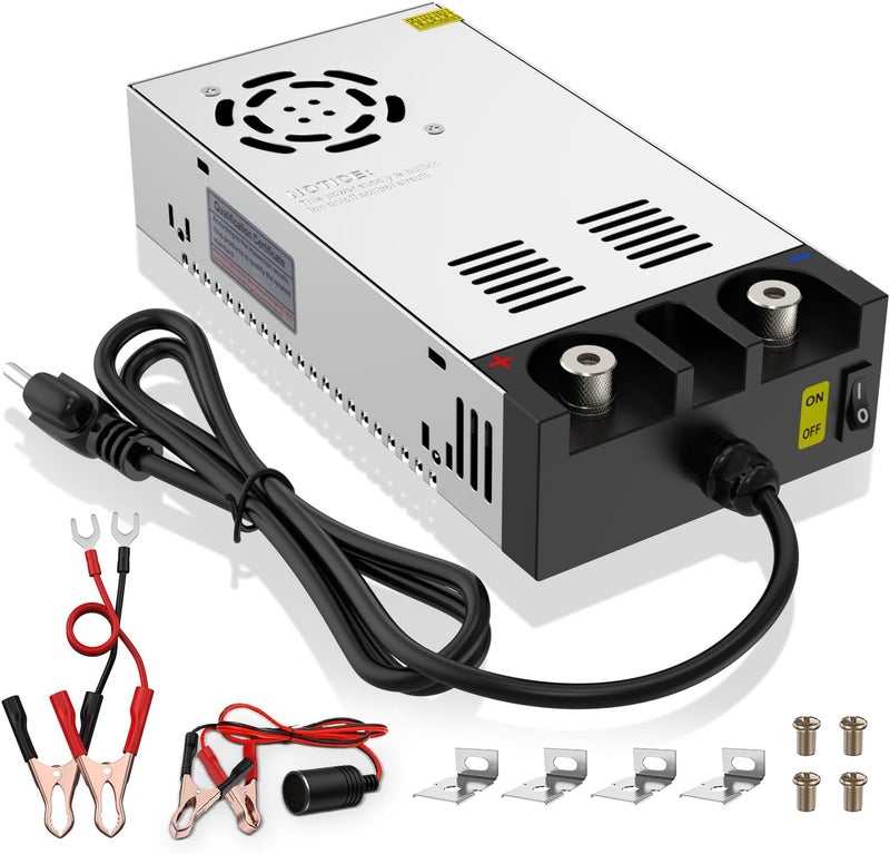 IMAYCC Diesel Heater Power Supply,110V to 12V DC Converter, AC to DC Converter 600W 50A,120V to 12V Power Supply - Image 1